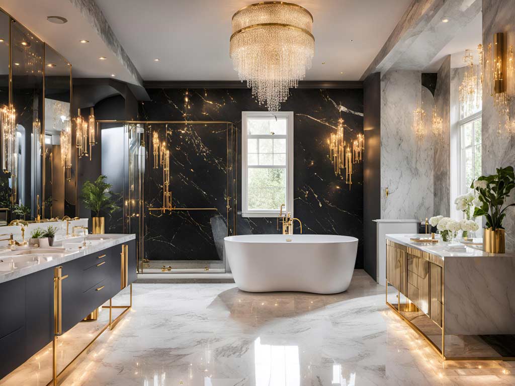 luxury bathroom
