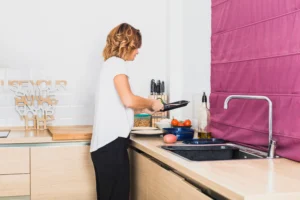 Deep designer kitchen sinks that are easy to clean