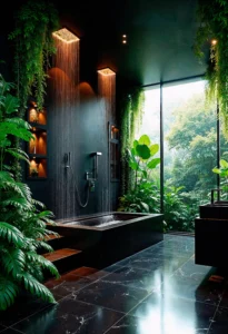 best rain shower system with body jets